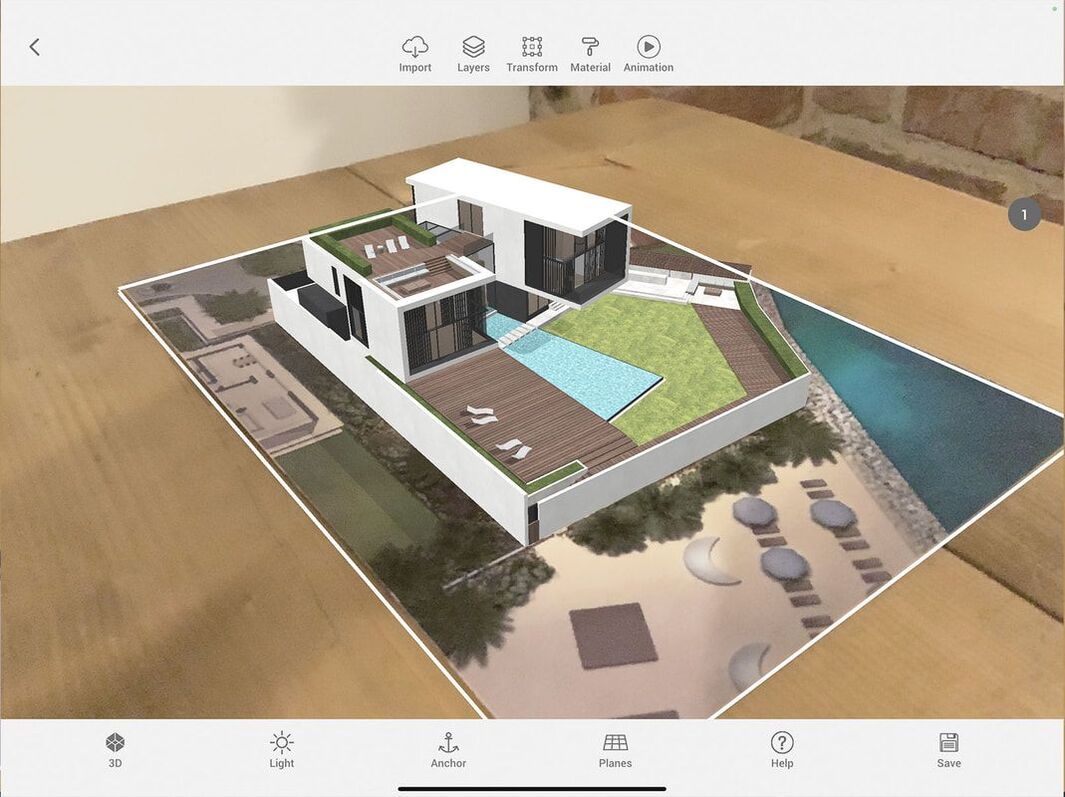 Augmented reality for architects